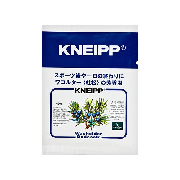 KNEIPP(クナイプ)バスソルト ワコルダーの香り 40g〔入浴剤〕