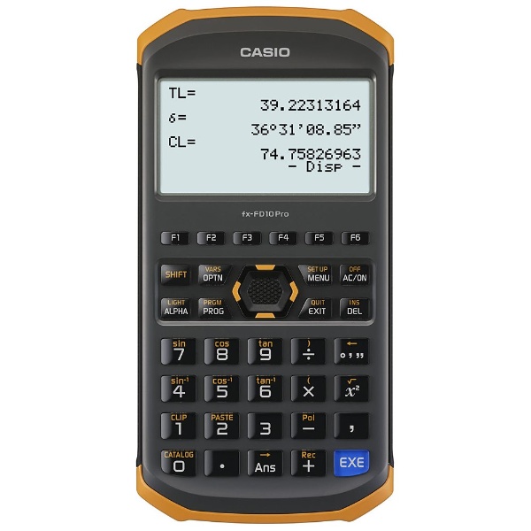 【未使用】カシオ 土木測量専業電卓 fx-FD10 Pro