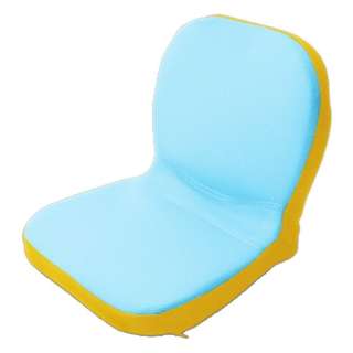 想p!nto kids小孩的姿势的软垫褥垫焦距小孩PINTOKLBL淡蓝色×黄色
