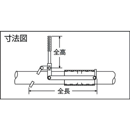 スーパーパイラー（塩ビ管連結工具）適合パイプ呼び寸法200 A8 《※画像