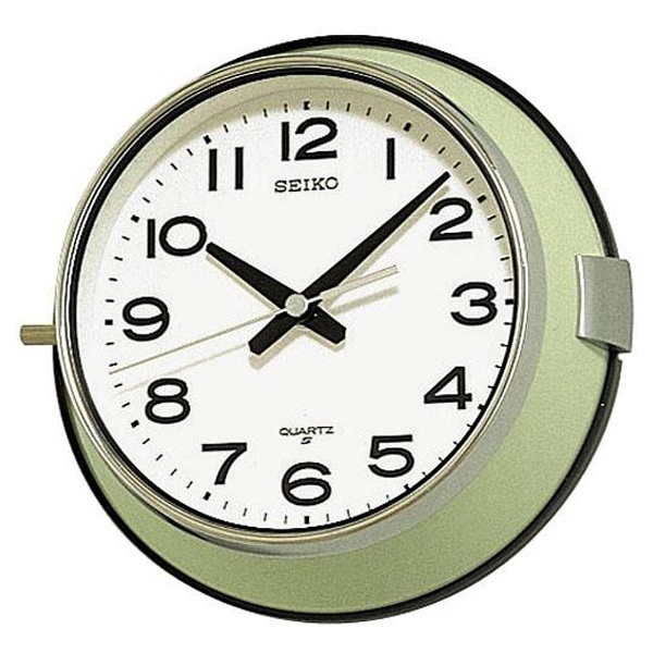 掛け時計 オフィスタイプ 正規逆輸入品 希少 薄緑 KS474M