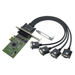 インターフェイスボード 4ポート RS-232C・デジタルI/O PCI Express