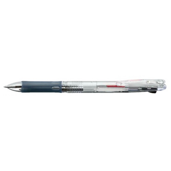 クリップ-オン スリム2C 多色ボールペン 透明 B2A5-C [0.7mm] ゼブラ