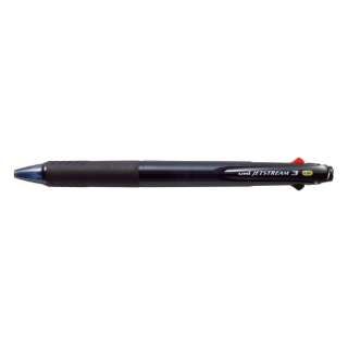 油性ボールペン ジェットストリーム 3色ボールペン 透明ブラック ボール径 0 38mm インク色 黒 赤 青 Sxet 24 三菱鉛筆 Mitsubishi Pencil 通販 ビックカメラ Com
