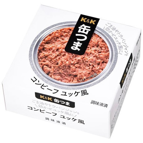 80g【おつまみ・食品】　缶つま　缶つま　コンビーフ　KK　ユッケ風　通販