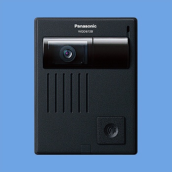 カラーカメラ付ドアホン子器WQD872B カラーカメラ付ドアホン子器(広角)(露出型)(警報表示付)