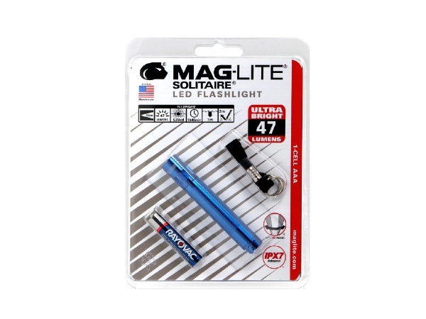 マグライト ソリテールLED ソリテール ブルー SJ3A116 [LED /単4乾電池×1] MAGLITE｜マグライト 通販 