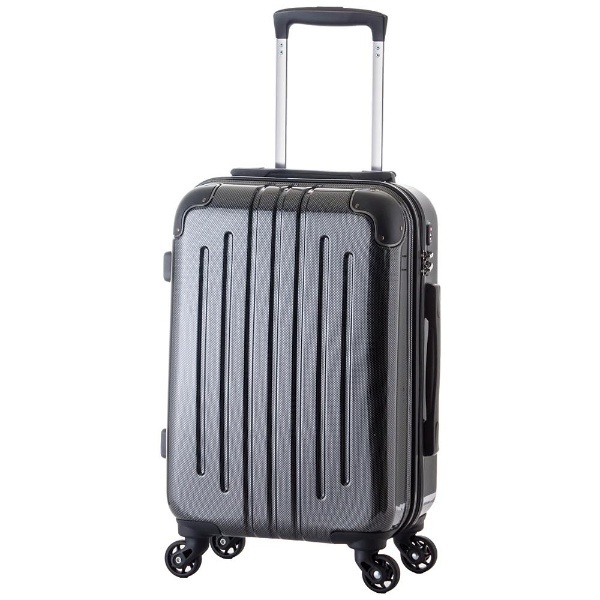 スーツケース ハードキャリー 61L カーボンブラック ADY-5011 [TSAロック搭載]