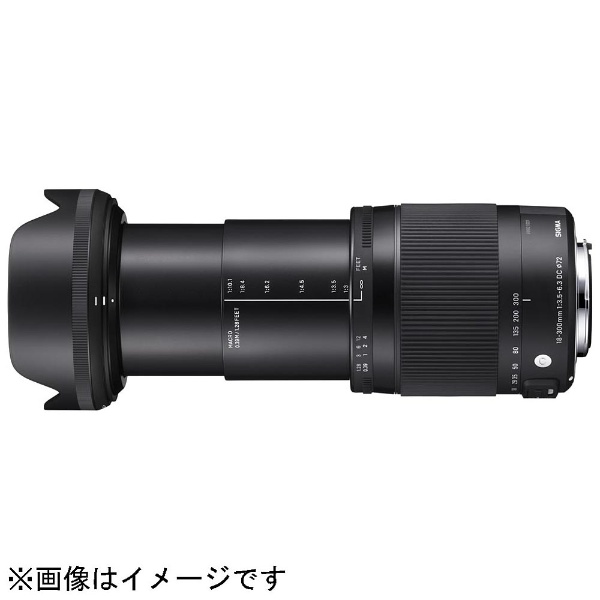 カメラレンズ 18-300mm F3.5-6.3 DC MACRO OS HSM APS-C用 Contemporary ブラック [シグマ  /ズームレンズ] SIGMA｜シグマ 通販 | ビックカメラ.com