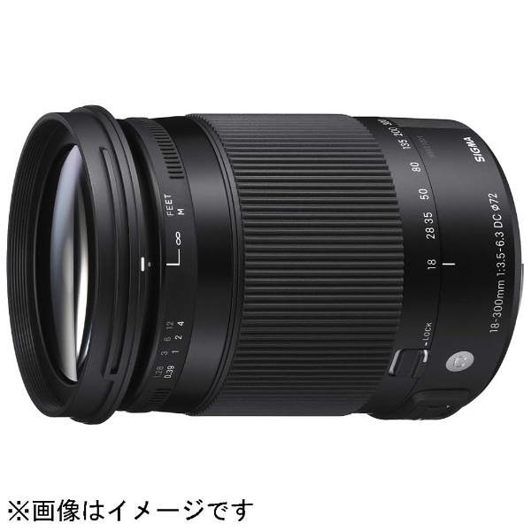 カメラレンズ 18-300mm F3.5-6.3 DC MACRO OS HSM Contemporary