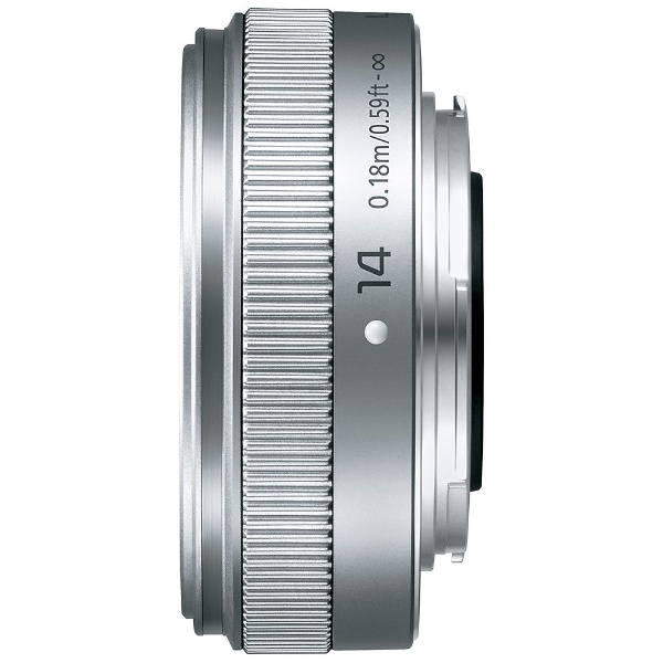 カメラレンズ LUMIX G 14mm/F2.5 II ASPH. LUMIX（ルミックス） シルバー H-H014A-S [マイクロフォーサーズ  /単焦点レンズ]