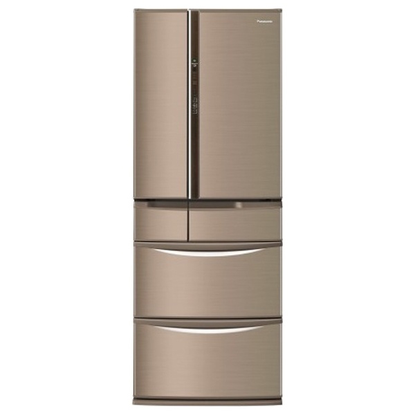 《基本設置料金セット》6ドア冷蔵庫（455L）　NR-F460V-T シルキーブラウン 【お届け地域限定商品】