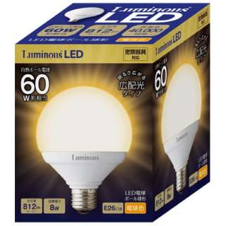 LDGS60L-G LEDd Luminous zCg [E26 /dF /1 /60W /{[d` /Lz^Cv]