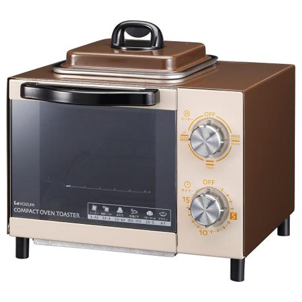 オーブントースター（800W）　KOS-0702/T ブラウン