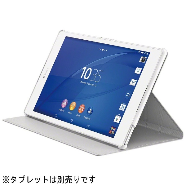 純正】Sony Xperia Z3 Tablet Compact用 スタンド機能付きカバー （ホワイト） SCR28JP/W ソニー｜SONY 通販 