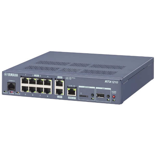 VPNルータ　（1000BASE-T・Gigabit対応）　IPv6マルチキャスト・IPsec・L2TP対応　RTX1210