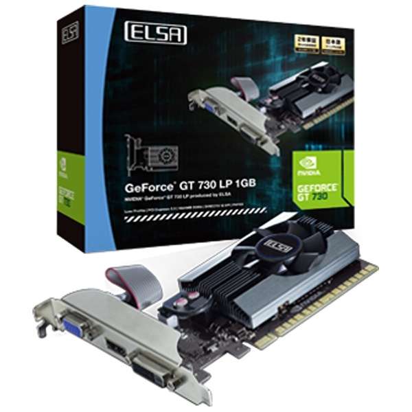 NVIDIA GeForce GT 730 mPCI-Express 2.0 x8ix16jE1GBn ELSA GeForce GT 730 LP 1GB@GD730-1GERL yoNiz_1