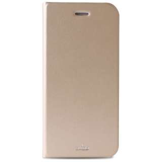 iPhone 6 Plusp U[P[X@ECO-LEATHER COVER flip{CARD SLOT{STAND UP@S[h@IPC655BOOKC1GOLD