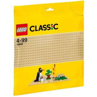 LEGO(Ｌｅｇｏ)10699古典基础板(浅驼色)