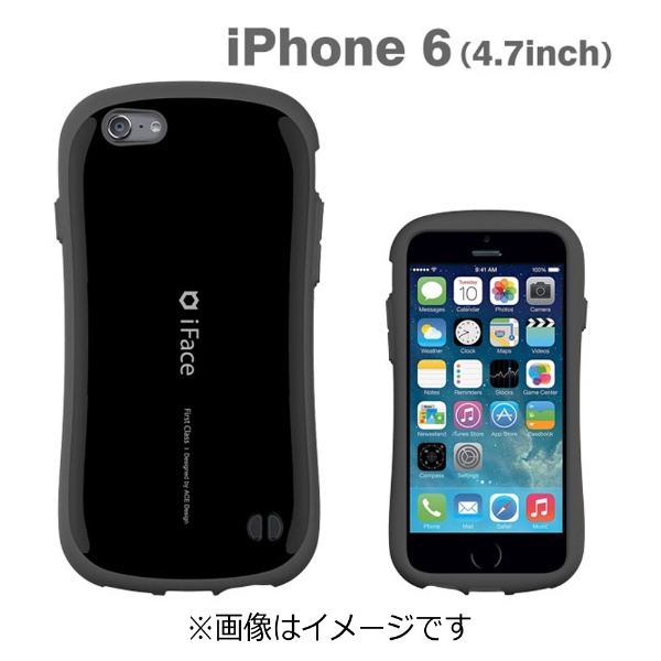 iPhone 6用 iface First Classケース ブラック IP6IFACEFIRST47BK ...