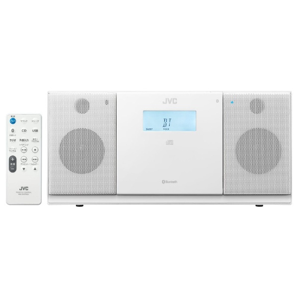 CDラジオ NX-PB30 ホワイト [Bluetooth対応 /ワイドFM対応] JVC 