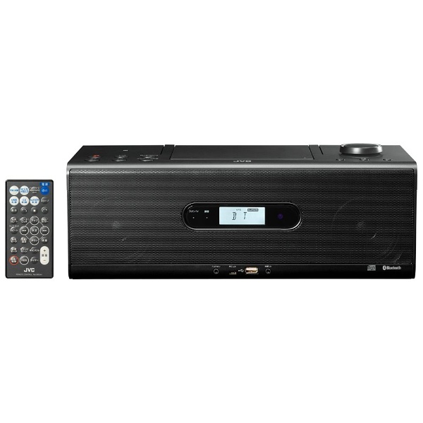 CDラジオ ブラック RD-W1-B [ワイドFM対応 /ハイレゾ対応 /Bluetooth