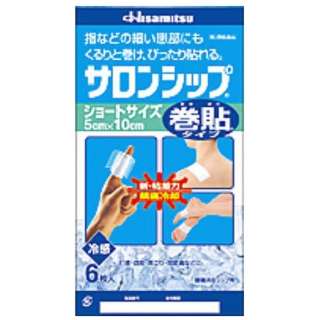 第3類医薬品 サロンシップ巻貼り指用 6枚 久光製薬 Hisamitsu 通販 ビックカメラ Com