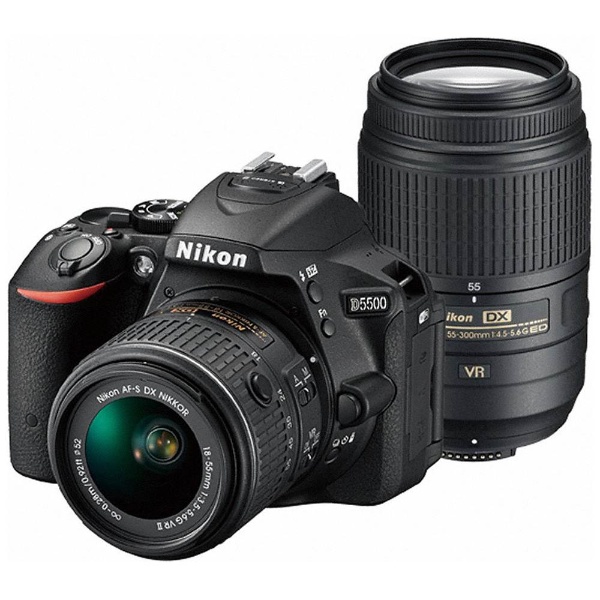 Nikon DX 18-55mm DX55-300　レンズのみD5500で使用