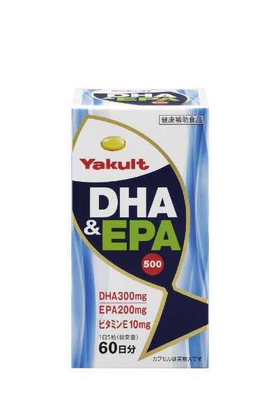 Ｙakult（ヤクルト）DHA&EPA 500 300粒 ヤクルトヘルスフーズ｜Yakult