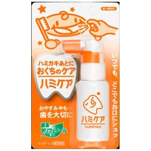 ハミケア ピーチ風味 25g〔歯磨き粉〕 丹平製薬｜Tampei 通販 | ビックカメラ.com