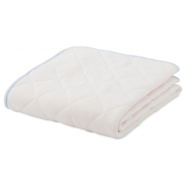【ベッドパッド】モイスケアメッシュパッド セミダブルサイズ(122×195cm/ホワイト) フランスベッド