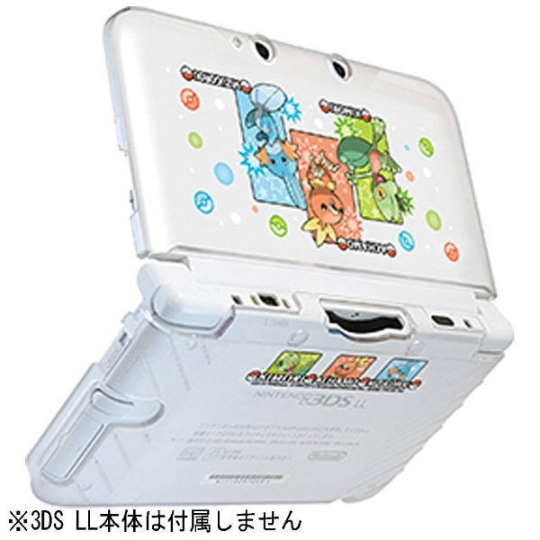 ニンテンドー3DS LL専用 ハードカバー ポケモン キモリ/アチャモ/ミズゴロウver．【3DS LL】