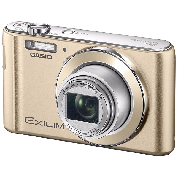 EX-ZS190 コンパクトデジタルカメラ EXILIM（エクシリム） ゴールド