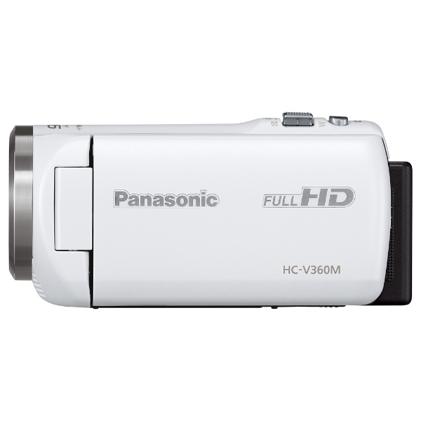 Jack様) Panasonic HC-V360M ビデオカメラ ホワイト色-