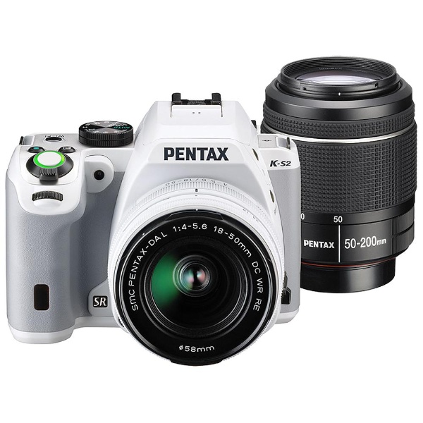PENTAX K-S2 デジタル一眼レフカメラ ホワイト [ズームレンズ+ズーム