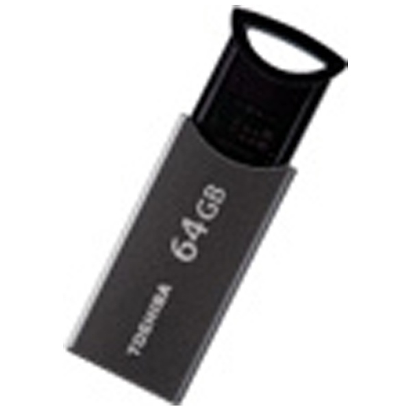 UKA-3A064GK USBメモリ TransMemory-MX ブラック [64GB /USB3.0 /USB TypeA /ノック式]