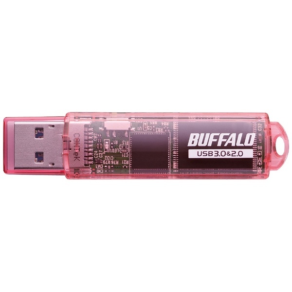 RUF3-C64GA-PK USBメモリ ピンク [64GB /USB3.0 /USB TypeA /キャップ