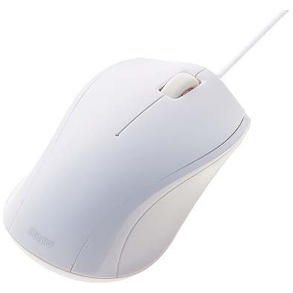 マウス Digio2 ホワイト MUS-UKT102W [有線 /BlueLED /3ボタン /USB