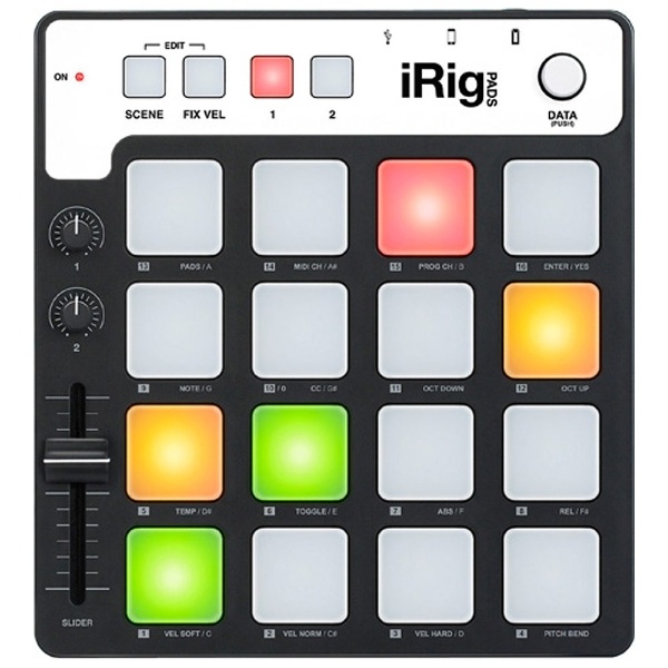 iPad / iPad mini / iPhone / iPod対応［Lightning］　iRig Pads　IKM-OT-000039