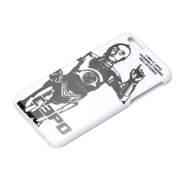  iPhone 6用 ハードケース 銀箔押し スターウォーズ・C-3PO PG-DCS929C3
