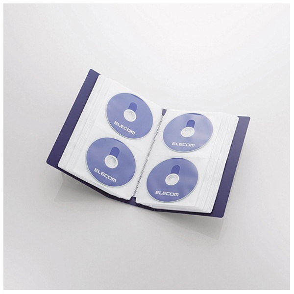 ビックカメラ.com - DVD/CD用ディスクファイル 120枚収納 ブルー CCD-FS120BU