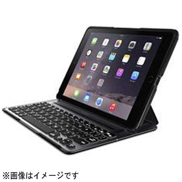 iPad Air 2用　QODE Ultimate Pro キーボードケース　ブラック　F5L176qeBLK