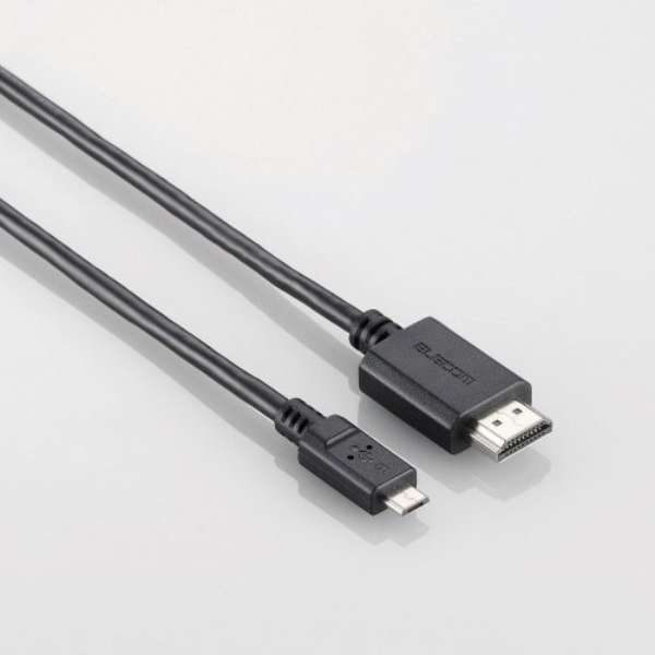 mMHLΉEmicro USBnMHL3.0P[u 1.0m imicro USB  HDMI Type Aj MPA-MHL3C10BK ubN [1.0m]_1