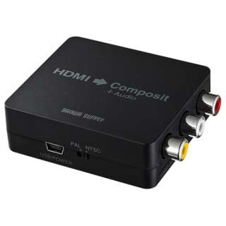HDMI→复合的变换转换器黑色VGA-CVHD3[1输入/1输出/自动]