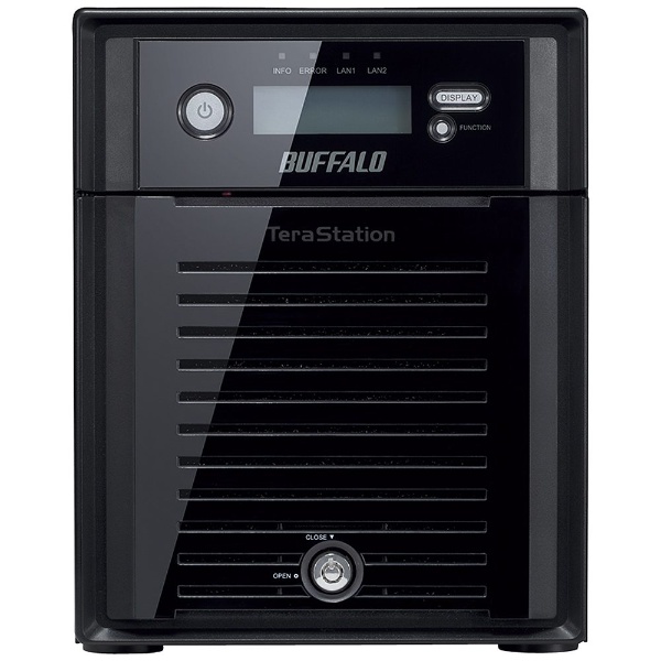 NASサーバー（4ドライブ） TeraStation TS5400DN0804 [据え置き型 /8TB