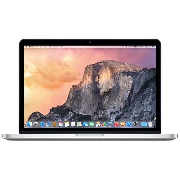 MacBookPro 13インチモデル[Early 2015/SSD 128GB/メモリ 8GB/2.7GHzデュアルコア Core i5]シルバー  MF839J/A