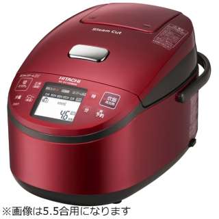 RZ-XV180BKM-R 炊飯器 極上炊き レッド [1升 /IH]