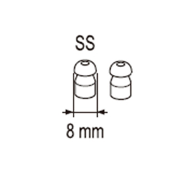 AK-22用 耳栓SS AK-EACP-SS 2個入 オムロン｜OMRON 通販 | ビックカメラ.com