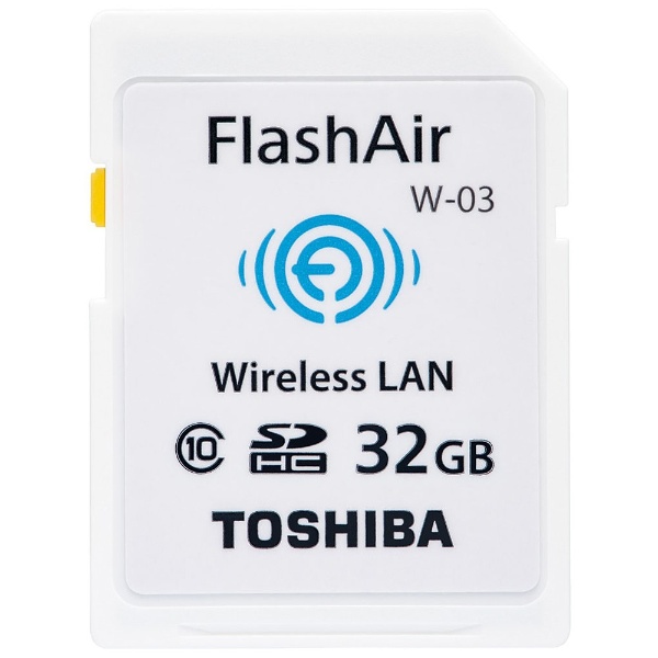 SDHCカード FlashAir（フラッシュエアー) SD-WEシリーズ SD-WE032G ...