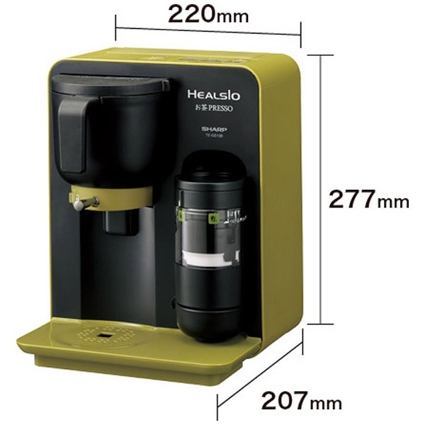 TE-GS10B-G お茶メーカー HEALSIO（ヘルシオ）お茶プレッソ グリーン系 シャープ｜SHARP 通販